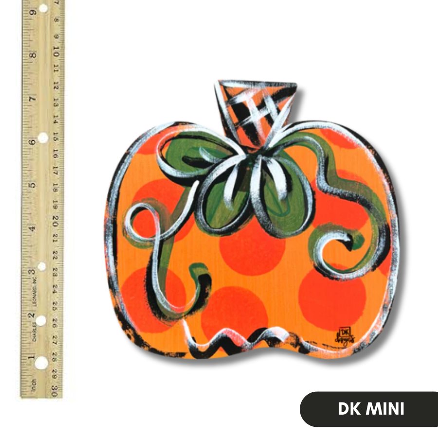 DK Polka Pumpkin Mini